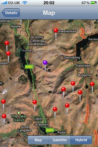 Hill List App